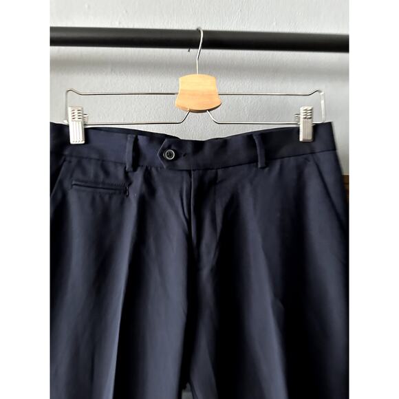 ASOS Men's Navy Skinny Fit Dress Pants | Size 33x32 - Picture 3 of 6